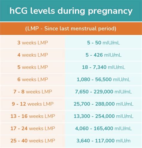 beta hcg test normal range|Normal hCG Levels in Early Pregnancy .